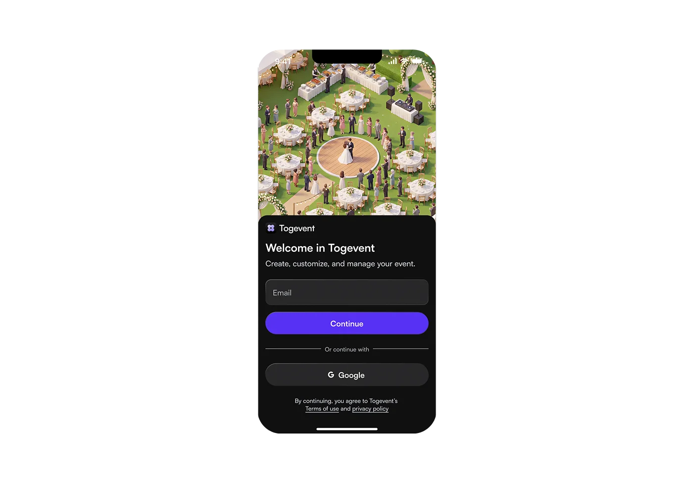Togevent screen 4